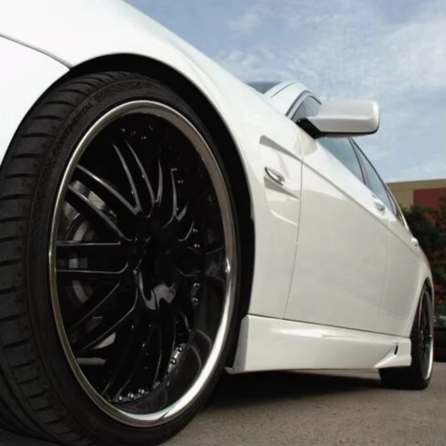 2002-2004 for  7 Series E65 Body Kit New Front & Rear Bumper Side Skirts & Fenders with Exhaust Cut-Outs